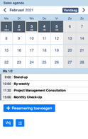 Appointment scheduling app for sales